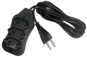 Extensão de 10 m Polietileno 3 Saídas Garra En - Sulfix