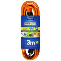 Extensão de 3m Prolongador Cabo PP Plano 3x 2,50mm² 2P+T DN1697 LEGRAND Extensão de 3m Prolongador Cabo PP Plano 3x 2,50mm² 2P+T DN1697 LEGRAND
