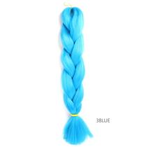 Extensão de cabelo Jumbo Braid Synthetic de 24 polegadas para meninas