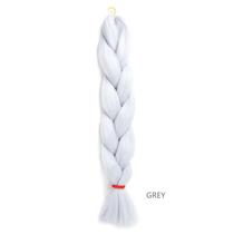 Extensão de cabelo Jumbo Braid Synthetic de 24 polegadas para meninas