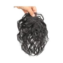 Extensão De Cabelo Sintético Cacheado E Ondulado Com Clipe, Topper De Cabelo Invisível Com Aparência