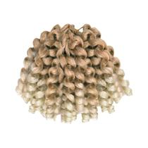 Extensão De Cabelo Sintético Ombre Jamaican Bounce Curly Para Mulheres Negras, Trança De Crochê Com