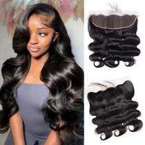 Extensão de cabelo Sungirl 13x4 Lace Frontal Body Wave 16" Extensão de cabelo Sungirl 13x4 Lace Frontal Body Wave 16"