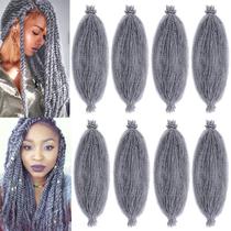 Extensão de cabelo XTREND Spring Twist de 24 polegadas, pacotes com 8 pacotes para mulheres