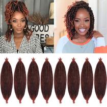 Extensão de cabelo XTREND Springy Afro Twist 30 cm, 8 pacotes