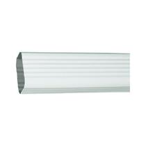 Extensão de calha Askoll 5x8x38 cm Alumínio Branco