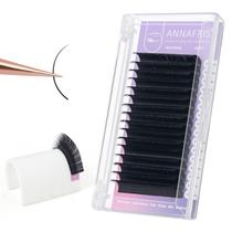 Extensão de cílios ANNAFRIS Volume Classic 0.10 D Curl 10mm