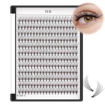 Extensão de cílios Bodermincer Cluster Lashes 240 unidades 20D/40D Extensão de cílios Bodermincer Cluster Lashes 240 unidades 20D/40D