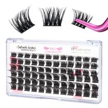 Extensão de cílios Cluster Lashes PRO LASHBEAUTY 72 unidades