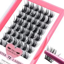 Extensão de Cílios Cluster PRO LASHBEAUTY - 72 Unidades