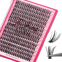 Extensão de cílios Fenshine Cluster Lashes 0,07D 20D Curl 17 mm