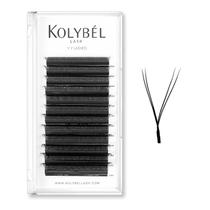 Extensão de cílios KOLYBEL YY em forma de Y 0,05 mm D Curl 11 mm