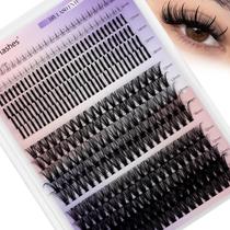 Extensão de cílios Lash Clusters DIY Mega Thick 12-18 mm 40+50D