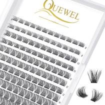 Extensão de cílios QUEWEL Cluster Lashes C/D Curl 8-16 mm 144 unidades Extensão de cílios QUEWEL Cluster Lashes C/D Curl 8-16 mm 144 unidades