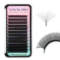 Extensão de cílios VAVALASH 8D W Shape 0,07 C Curl Volume