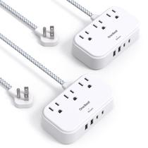 Extensão de Energia One Beat 7 em 1 - 3 Tomadas + 4 Portas USB + Cabo de 1,5m