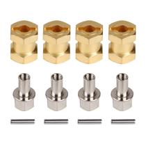 Extensão de Hub Hexagonal para Carro RC 1/10 - Compatível com Axial SCX10 90046 D90 Extensão de Hub Hexagonal para Carro RC 1/10 - Compatível com Axial SCX10 90046 D90