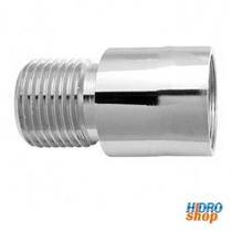 Extensão de Latão Cromado de 1/2 x 20mm para Torneiras e Chuveiros - 171501