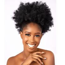 Extensão de rabo de cavalo CECINILL Afro Puff Kinky Curly Synthetic Extensão de rabo de cavalo CECINILL Afro Puff Kinky Curly Synthetic