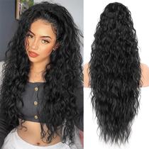 Extensão de rabo de cavalo KookaStyle, cabelo sintético encaracolado de 76 cm de comprimento