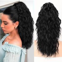 Extensão de rabo de cavalo ORSUNCER 18 Curly Clip em sintético