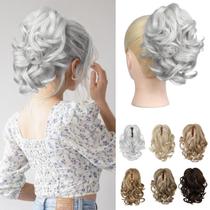 Extensão de rabo de cavalo REECHO Classic Loose Curly Wavy de 9 polegadas