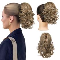 Extensão de rabo de cavalo REECHO Classic Loose Curly Wavy de 9 polegadas