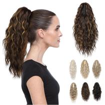 Extensão de rabo de cavalo REECHO HP002 Cabelo sintético 14" marrom Extensão de rabo de cavalo REECHO HP002 Cabelo sintético 14" marrom