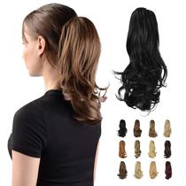 Extensão de rabo de cavalo SOFEIYAN Long Curly Synthetic 110g