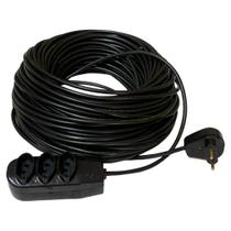 Extensão Elétrica 10 Metros 10a Cabo Pp Super Reforçada Extensão Elétrica 10 Metros 10a Cabo Pp Super Reforçada