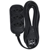 Extensão Elétrica 10 Metros Tripolar Bivolt Fiolux