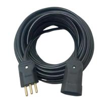 Extensão Elétrica 10a/20a Reforçada 10m Pp 2x2,5mm Plug Reto Extensão Elétrica 10a/20a Reforçada 10m Pp 2x2,5mm Plug Reto