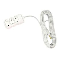 Extensão Elétrica 2P 10A 250v Branca