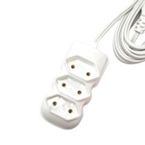 Extensão Elétrica 2P 10A 250v Branca