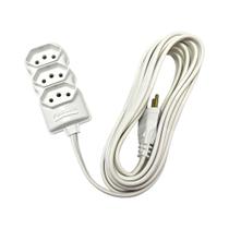 Extensão Elétrica 2P+T 10A 250V Branca
