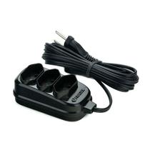 Extensão elétrica 3 metros 3 tomadas 2 x 0,75 mm 10A bipolar - Fiolux