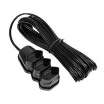 Extensão Elétrica 3 Metros 3 Tomadas PL 2X0.75 Cor preta