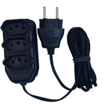 Extensão Elétrica 3 Metros Extensão Tomadas Compacta