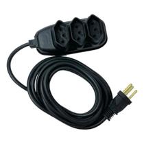 Extensão Elétrica 3 Metros Lider 03111B 0,75mm² Extensão Elétrica 3 Metros Lider 03111B 0,75mm²