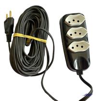 Extensão Eletrica 3 Saidas Tripolar 5 Metros Extensão Eletrica 3 Saidas Tripolar 5 Metros