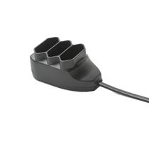 Extensao Eletrica 3 Tomadas 2 Pinos 10a 3m Preta Intelbras