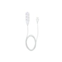 Extensão Elétrica 3 Tomadas 3 Pinos 10a 3 Metros Branca Ext 3003 Intelbras Durável Resistente Bivolt
