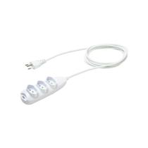 Extensao eletrica 3t 3p 10a 3m ext 3003 branca Extensao eletrica 3t 3p 10a 3m ext 3003 branca