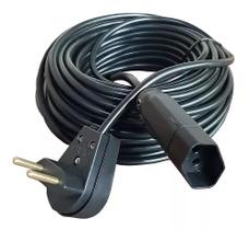 Extensão Elétrica 40 Metros 10a Cabo Pp Reforçada Cor Preto 127V/220V Extensão Elétrica 40 Metros 10a Cabo Pp Reforçada Cor Preto 127V/220V