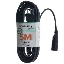 Extensão elétrica 5 metros 1 tomada 3 x 2,5 mm 20A tripolar - Connect Hard (Preto) Extensão elétrica 5 metros 1 tomada 3 x 2,5 mm 20A tripolar - Connect Hard (Preto)