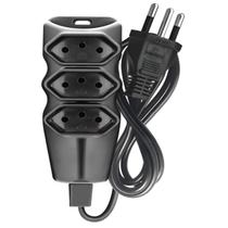 Extensão Elétrica 5 Metros 3 Pinos 10A Bivolt Preto Megatron Extensão Elétrica 5 Metros 3 Pinos 10A Bivolt Preto Megatron