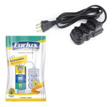 Extensão Elétrica 5 Metros Preta 2p+t 10a/250v 3 Tomadas Extensão Elétrica 5 Metros Preta 2p+t 10a/250v 3 Tomadas