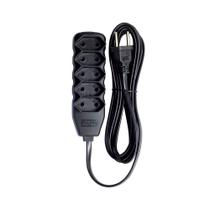 Extensão Elétrica Bivolt 10A Cabo Paralelo - 2 X 0,75mm 10 Metros 5 Tomadas Bipolares - Force Line Extensão Elétrica Bivolt 10A Cabo Paralelo - 2 X 0,75mm 10 Metros 5 Tomadas Bipolares - Force Line