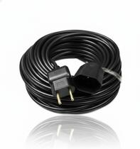 Extensão Eletrica Cabo Pp 2 X 1.5 Mm - Pino Macho E Femea 20 Metros