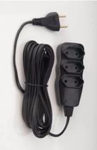 Extensão Elétrica Com 3 Tomadas 2p 10m Cabo Paralelo - PRISMATEC